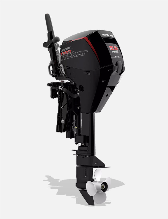 Mercury 9.9HP EXLHPT EFI Command Thrust ProKicker FourStroke 25" Shaft Tiller Outboard w/ Electric Start & Power Tilt, 1A10461LK