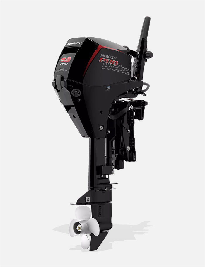 Mercury 9.9HP EXLHPT EFI Command Thrust ProKicker FourStroke 25" Shaft Tiller Outboard w/ Electric Start & Power Tilt, 1A10461LK