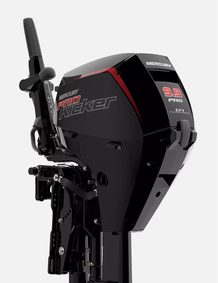 Mercury 9.9HP EXLHPT EFI Command Thrust ProKicker FourStroke 25" Shaft Tiller Outboard w/ Electric Start & Power Tilt, 1A10461LK