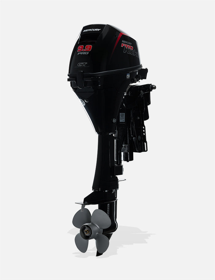Mercury 9.9HP ELPT EFI Command Thrust ProKicker FourStroke 20" Shaft Remote Outboard w/ Electric Start & Power Tilt, 1A10452LK