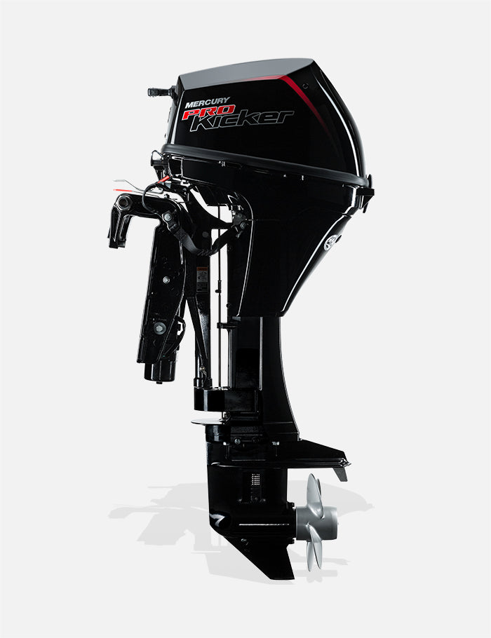 Mercury 9.9HP ELPT EFI Command Thrust ProKicker FourStroke 20" Shaft Remote Outboard w/ Electric Start & Power Tilt, 1A10452LK