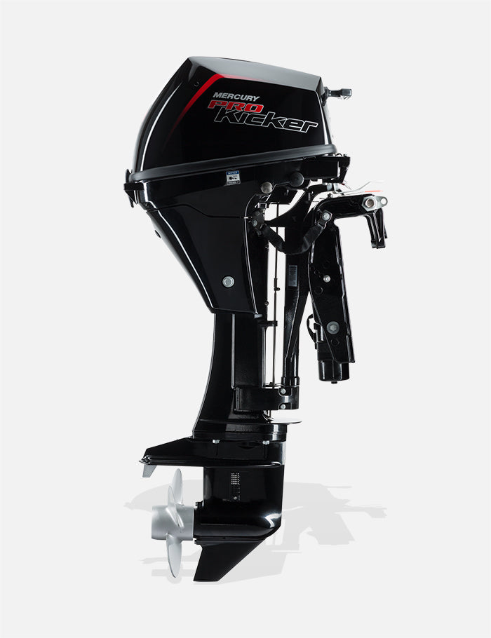Mercury 9.9HP ELPT EFI Command Thrust ProKicker FourStroke 20" Shaft Remote Outboard w/ Electric Start & Power Tilt, 1A10452LK