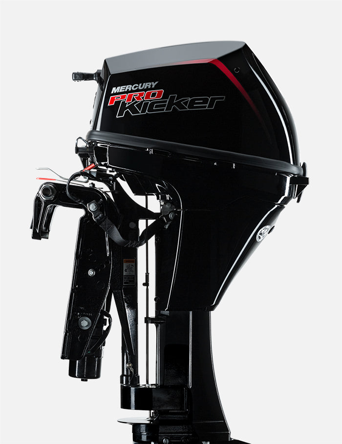 Mercury 9.9HP ELPT EFI Command Thrust ProKicker FourStroke 20" Shaft Remote Outboard w/ Electric Start & Power Tilt, 1A10452LK