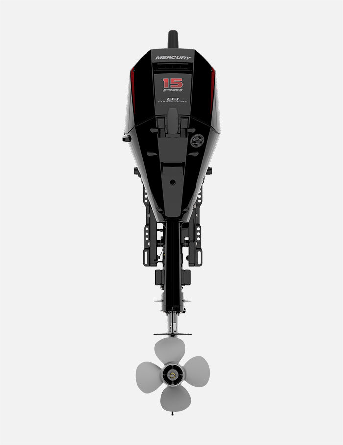 Mercury 15HP ELHPT EFI ProKicker FourStroke 20" Shaft Tiller Outboard w/ Electric Start & Power Tilt, 1A15451BK