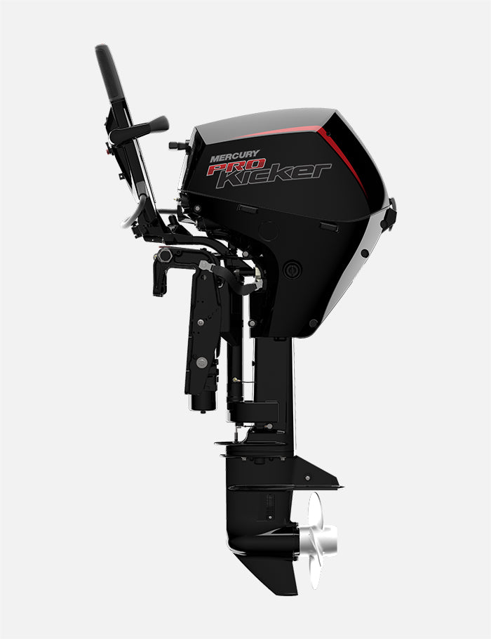 Mercury 15HP ELHPT EFI ProKicker FourStroke 20" Shaft Tiller Outboard w/ Electric Start & Power Tilt, 1A15451BK