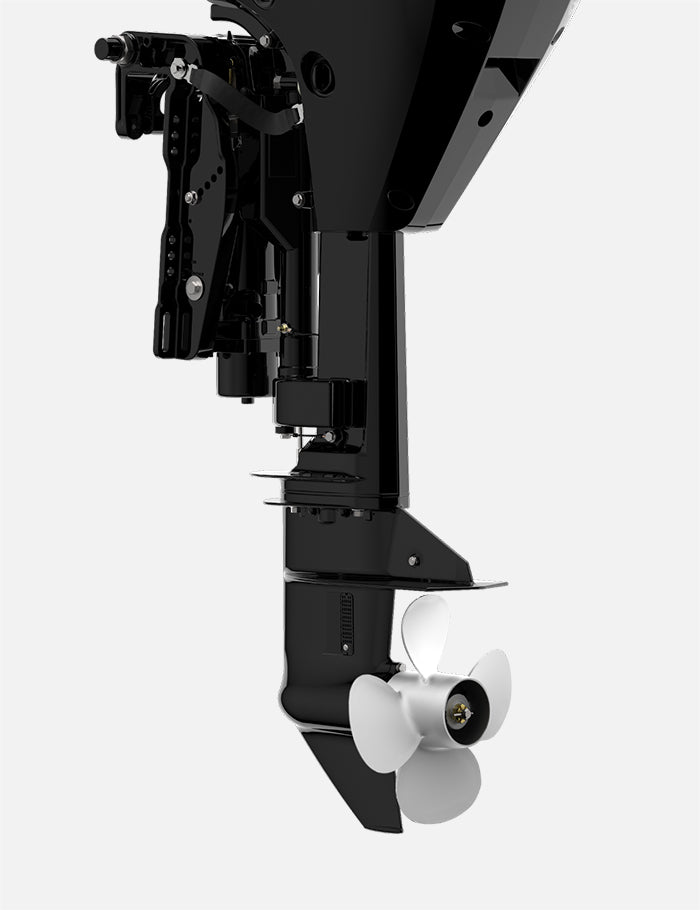 Mercury 15HP EXLPT EFI ProKicker FourStroke 25" Shaft Remote Outboard w/ Electric Start & Power Tilt, 1A15462BK