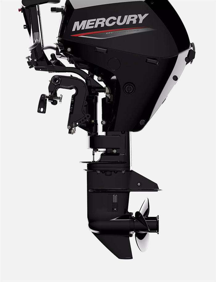 Mercury 20HP ELHPT EFI FourStroke 20" Shaft Tiller Outboard w/ Electric Start & Power Tilt, 1A20411LK