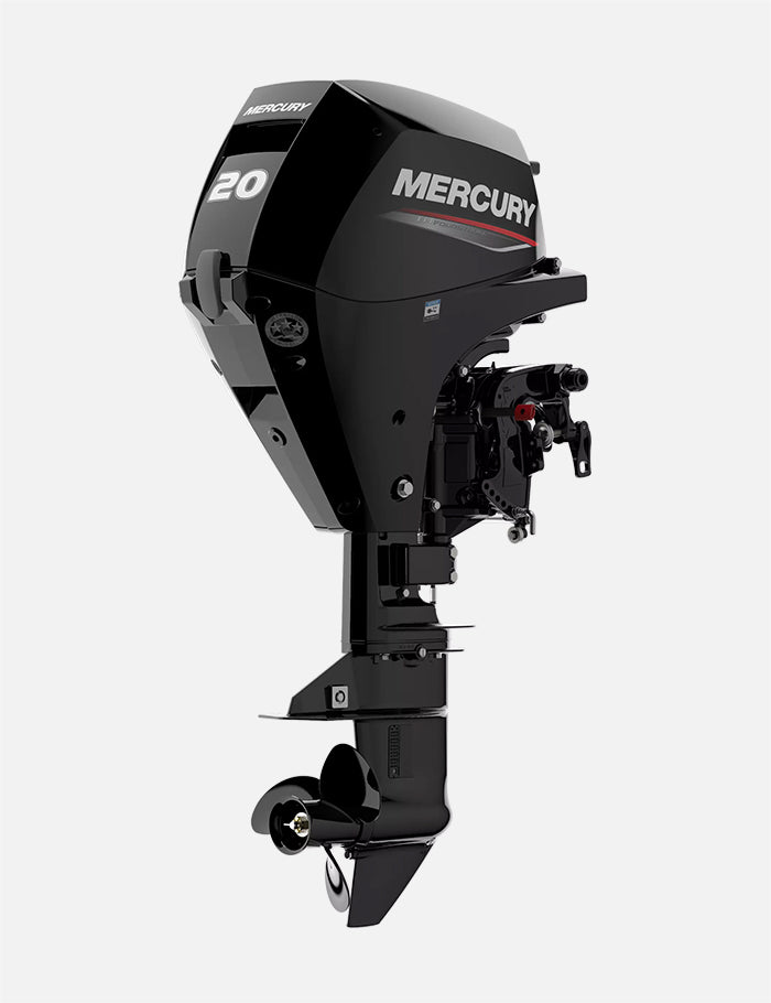 Mercury 20HP E EFI FourStroke 15" Shaft Remote Outboard w/ Electric Start, 1A20302LK