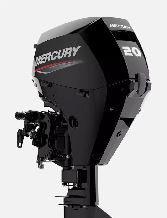 Mercury 20HP E EFI FourStroke 15" Shaft Remote Outboard w/ Electric Start, 1A20302LK