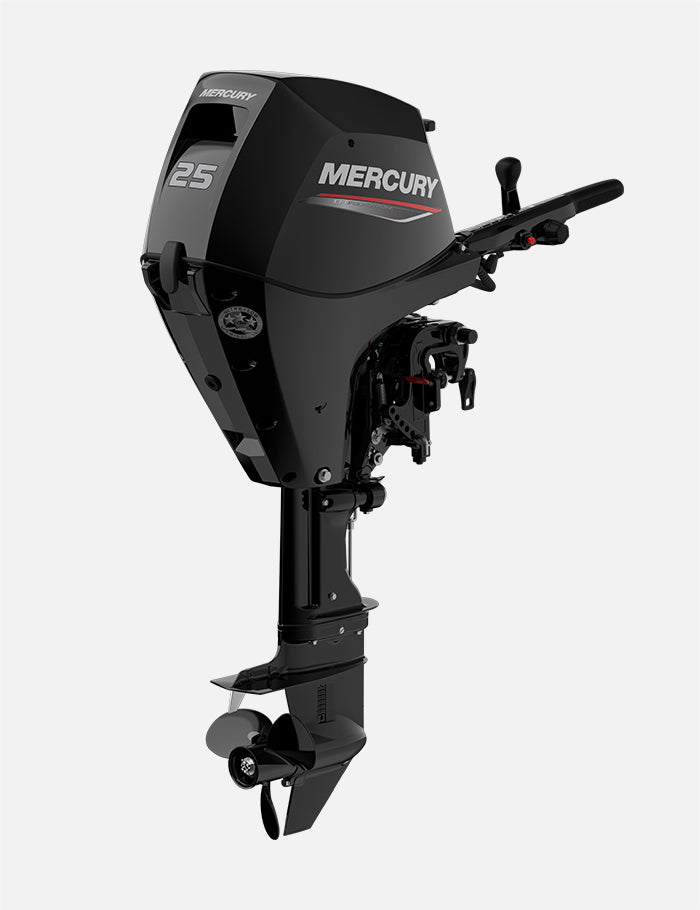 Mercury 25HP MLH EFI FourStroke 20" Shaft Tiller Outboard, 1A25213BK