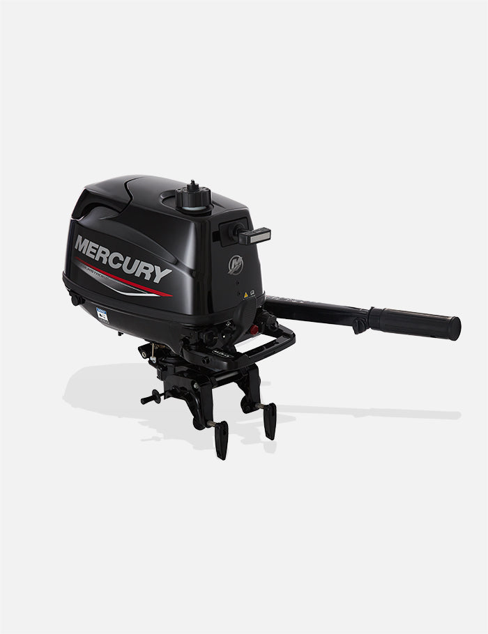 Mercury 5HP MXLH FourStroke 25" Shaft Tiller Outboard, 1F05221KK