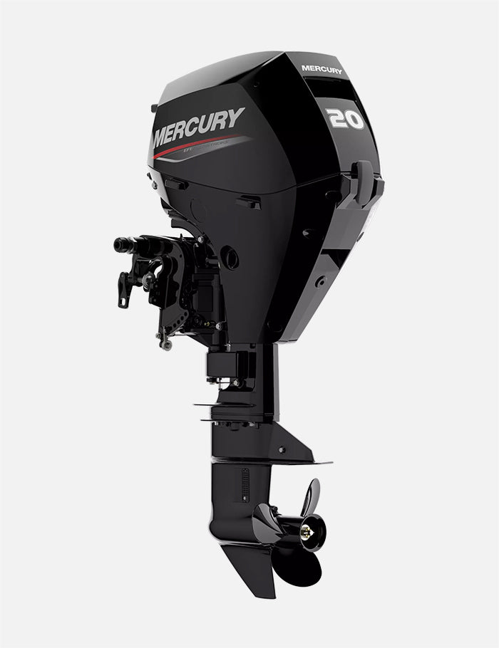 Mercury 20HP EPT EFI FourStroke 15" Shaft Remote Outboard w/ Electric Start & Power Tilt, 1A20402LK