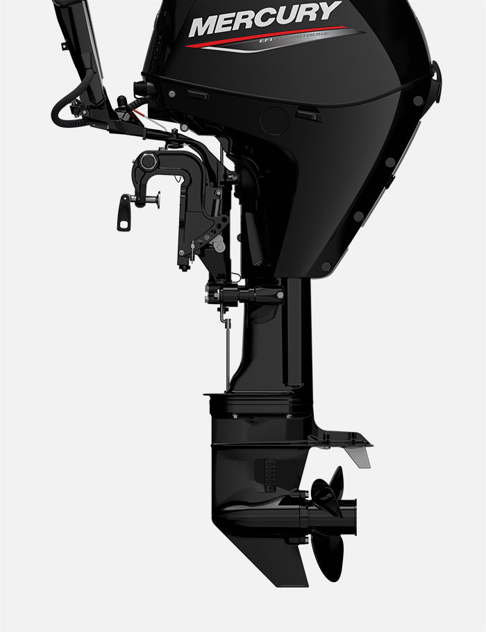 Mercury 25HP MLH EFI FourStroke 20" Shaft Tiller Outboard, 1A25213BK