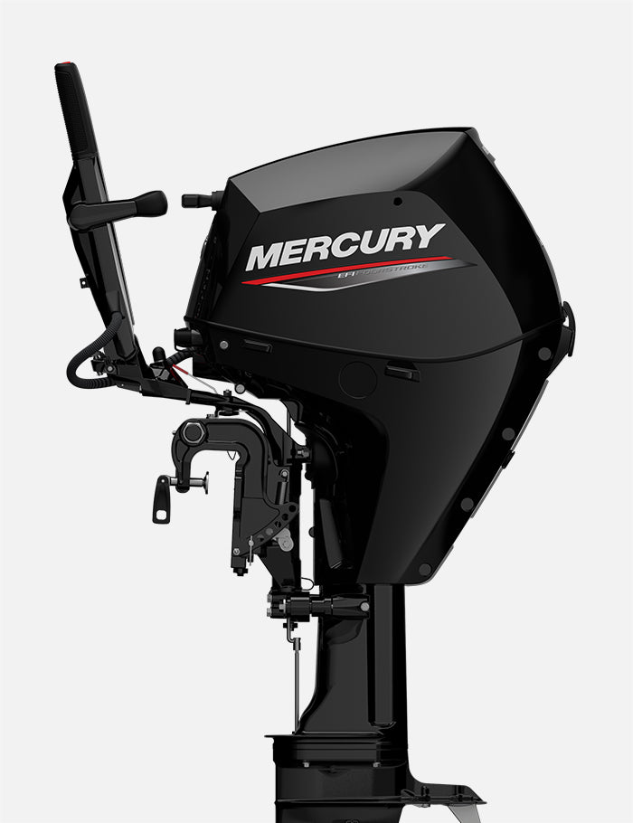 Mercury 25HP MH EFI FourStroke 15" Shaft Tiller Outboard, 1A25203BK
