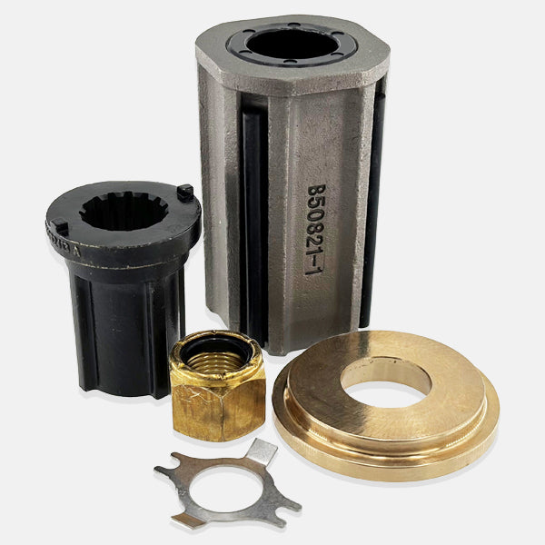 Mercury Flo-Torq II Solid hub Kit. For Mercury Propellers Installed on Mercury Sterndrive Applications with 1.00" Prop Shaft.
