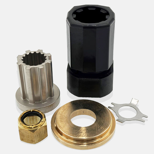 Mercury Flo-Torq SSR 1.00" Hub Kit Part #8M0150151. For Mercury Propellers on Mercury 4-Stroke Outboards.