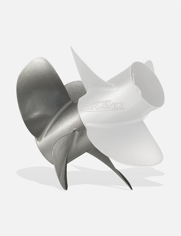 Bravo Three (16 x 19") Mercury LH Front Propeller, 48-8M8022340