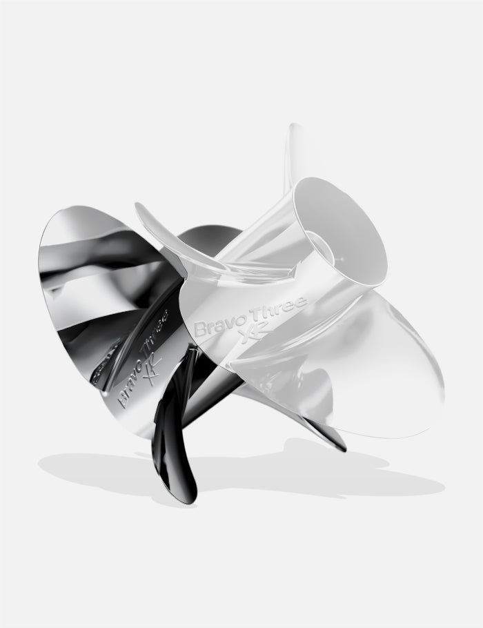 Bravo Three XR (16 x 21") Mercury LH Front Propeller, 48-842939L70