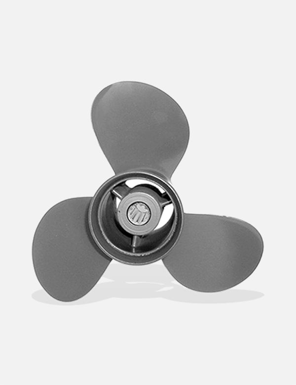 3-Blade Aluminum (9 7/8 x 10") Honda RH Propeller, 58130-ZW2-F21ZA