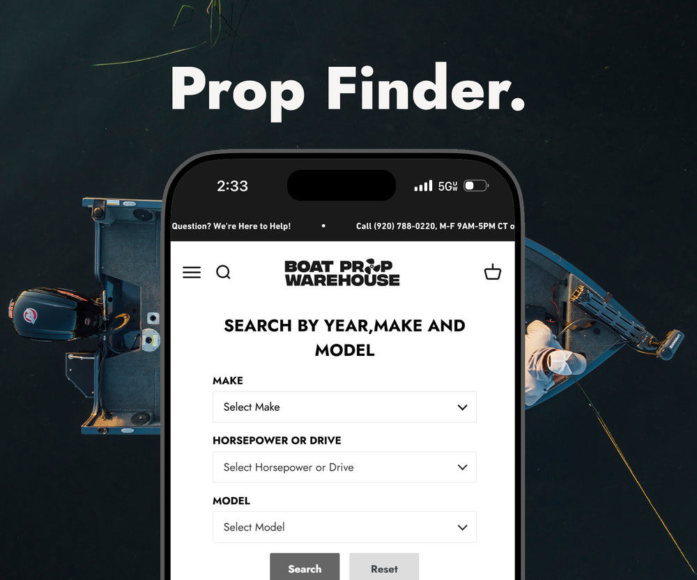 Sterndrive & Outboard Propellers On Sale | Boat Prop Warehouse